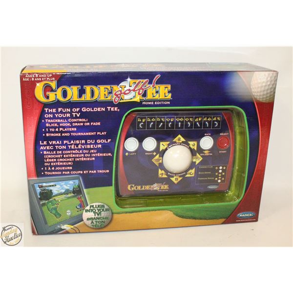 VINTAGE GOLDEN TEE GOLF FOR TV IN BOX SEALED