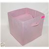 Image 1 : 7 PINK STORAGE FOLDABLE BOXES
