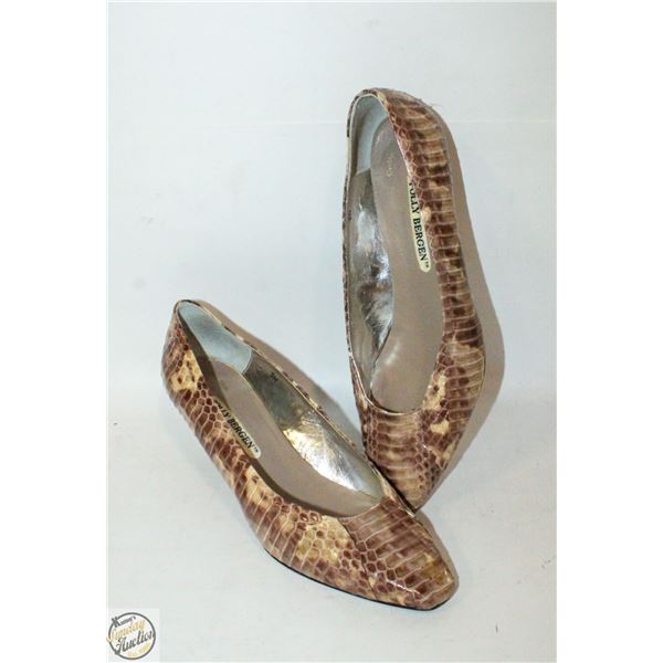 GENUINE SNAKE SKIN POLLY BERGEN LADIES