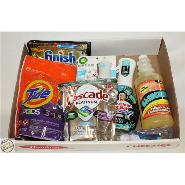 NEW LOT OF HOUSHOLD CLEANING