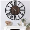 Image 1 : BRAND NEW 16" LARGE MODERN METAL WALL CLOCK
