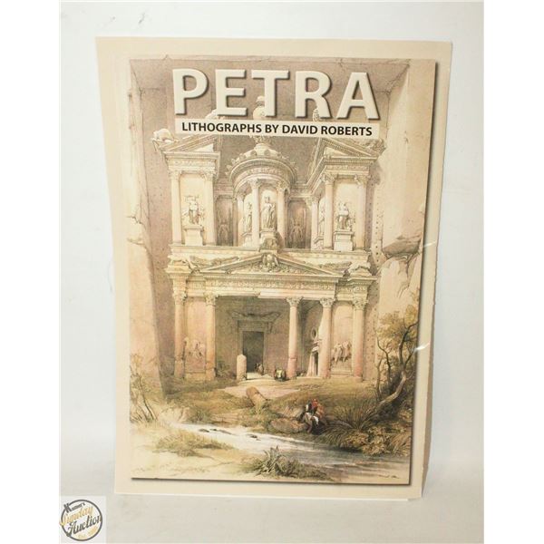 THE PETRA SERIES 8 ART LITHOGRAPHS