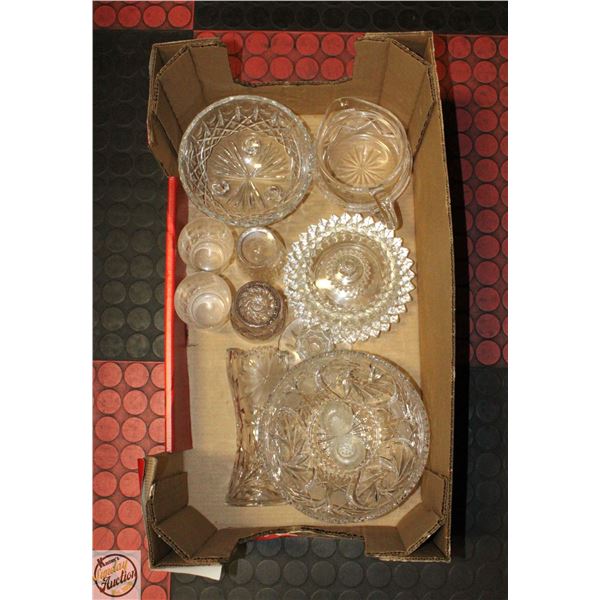 ESTATE CRYSTAL DISHES COLLECTION