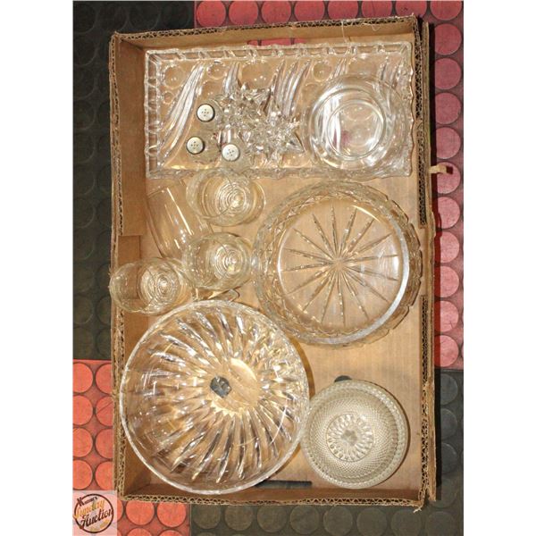 ESTATE CRYSTAL DISHES COLLECTION