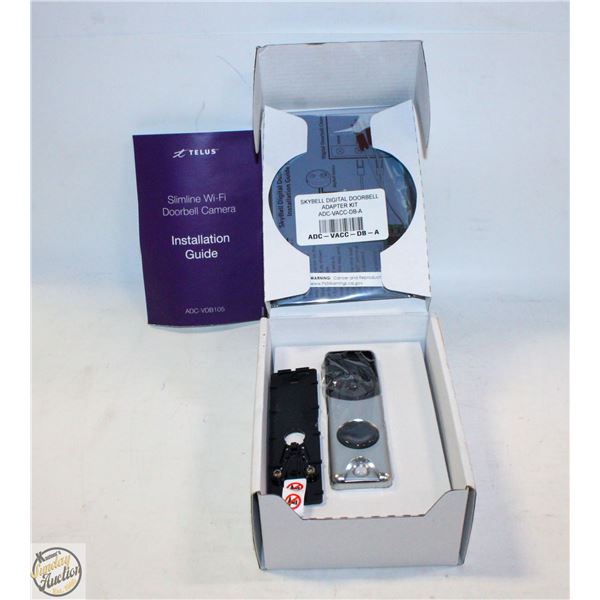 BRAND NEW TELUS SLIMLINE WI-FI DOORBELL CAMERA
