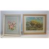Image 3 : FLAT OF HOME DECOR INCLUDING VINTAGE PAINTINGS