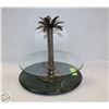 Image 1 : SOLID GREEN STONE BASE + PALM TREE