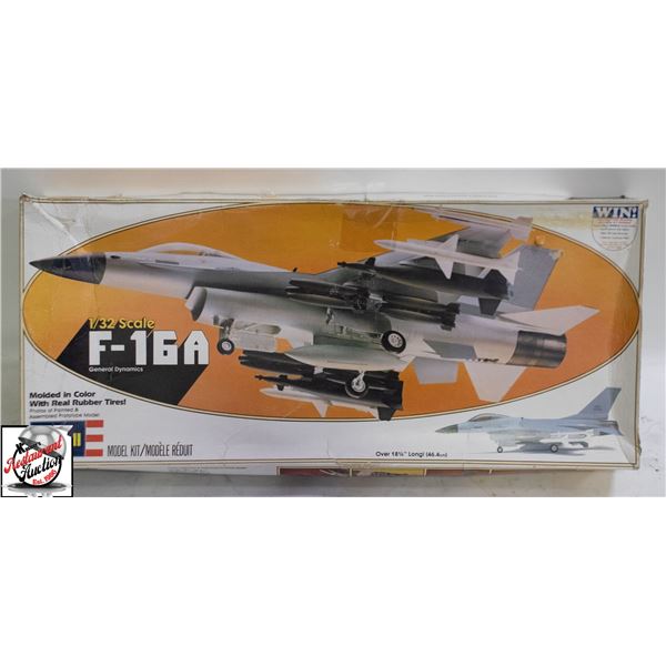 REVELL F16A GENERAL DYNAMICS MODEL KIT 1/32 SCALE