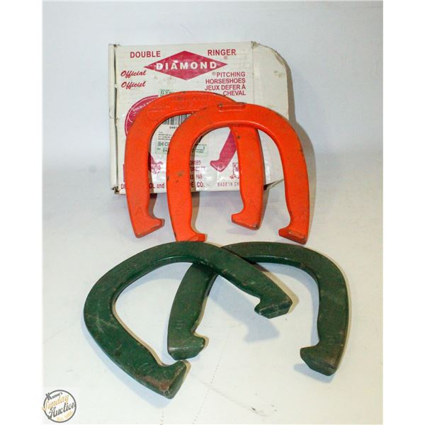 VINTAGE DOUBLE DIAMOND RINGER