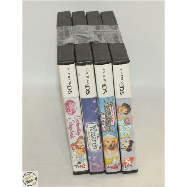LOT OF 4 DS NINTENDO GAMES