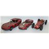 LOT OF VINTAGE OUTDOOR DECORATION CARS