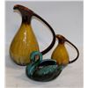 Image 1 : 3PC ESTATE BLUE MOUNTIAN POTTERY