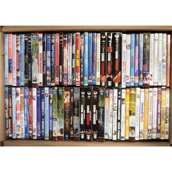 LARGE FLAT OF DVD MOVIES FROM 1990'S-2010'S