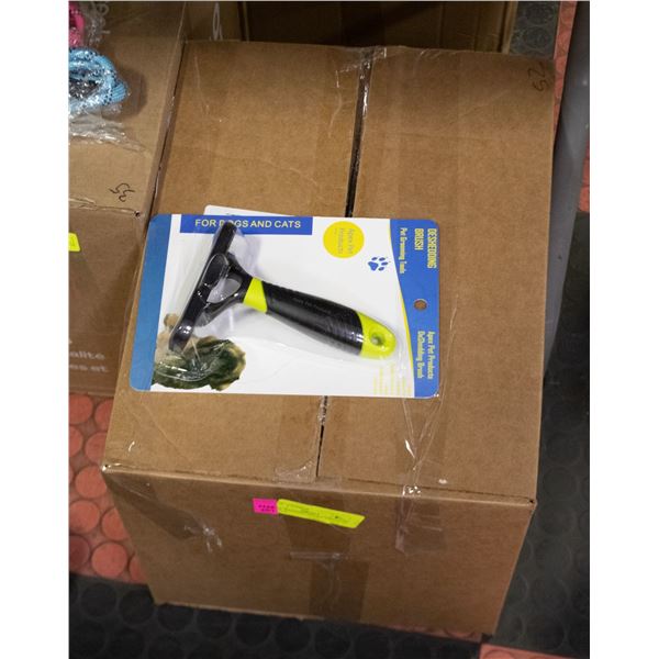25 DE SHEDDING PET BRUSHES PUSH BUTTON