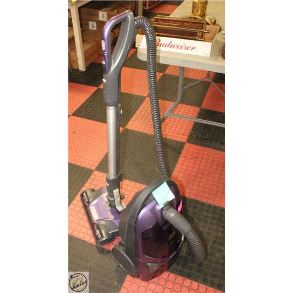 KENMORE 600 SERIES BAGGED CANISTER VACUUM PURPLE