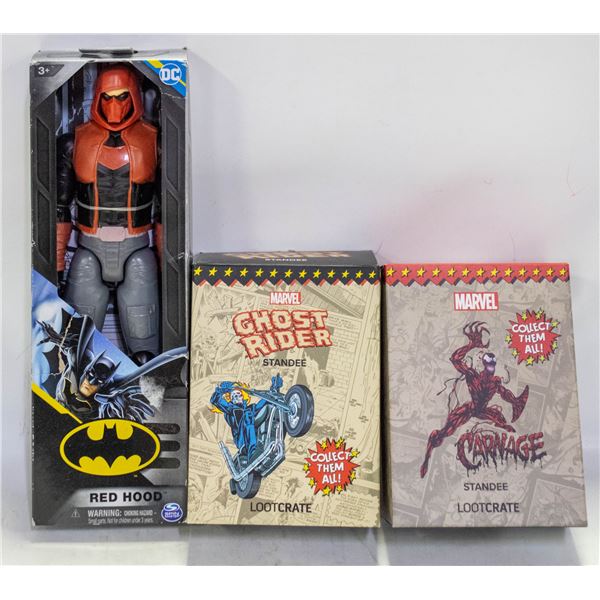 NEW MARVEL FIGURES IN BOXES TOGETHER