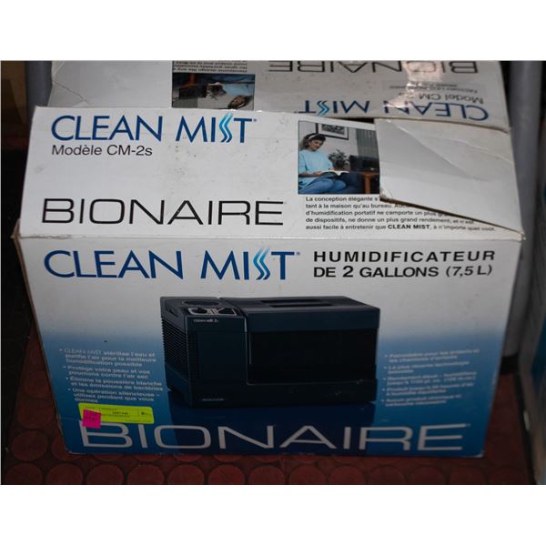 BIONAIRE HUMIDIFIER