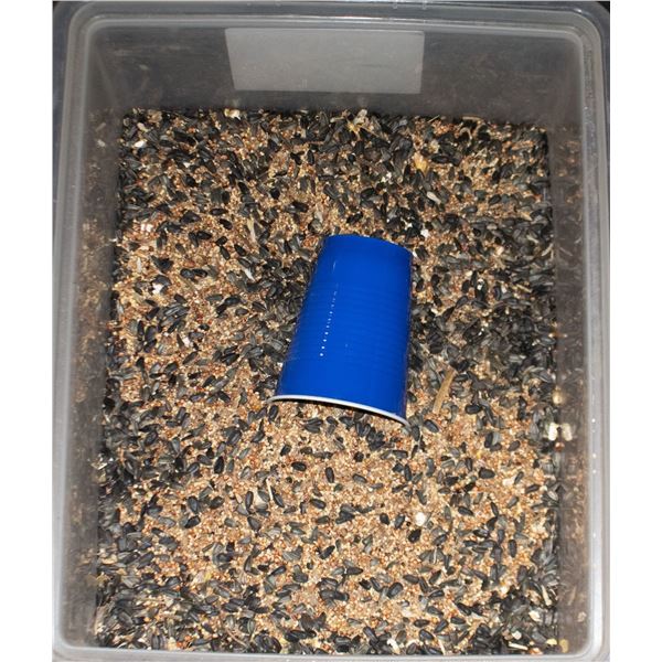 BIN OF BIRD SEED
