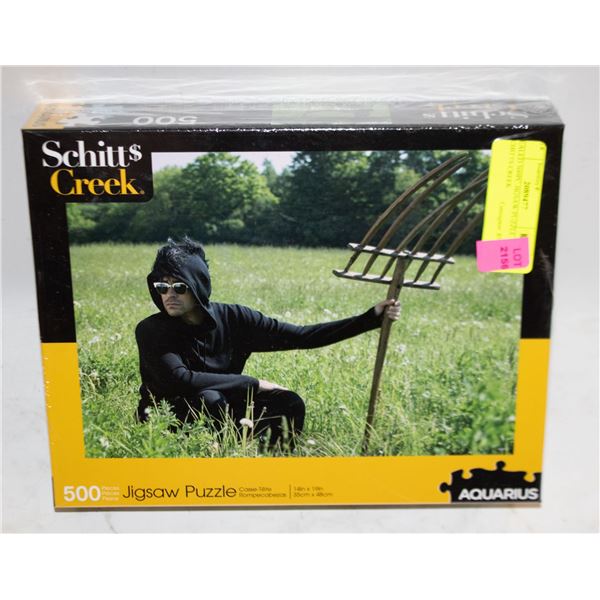 SEALED 500PC JIGSAW PUZZLE SCHITTS CREEK