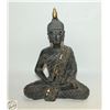 Image 1 : GREY PRAYING BUDDHA 9" TALL