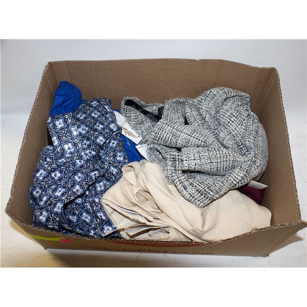 FLAT OF NEW VINTAGE PLUS CLOTHING