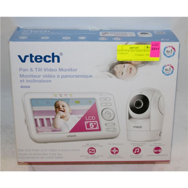 VTECH PAN & TILT VIDEO MONITOR AUTOMATIC