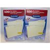 Image 1 : (2) CONTINENTAL LETTER SIZE FILE FOLDERS BOXES OF
