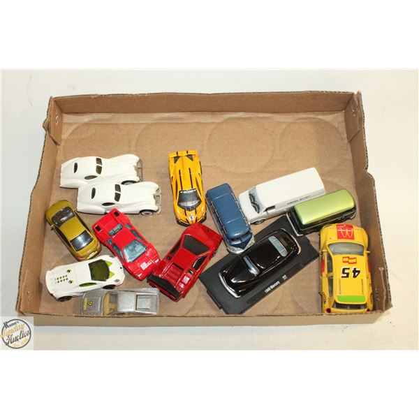 VARIOUS VOLKSWAGEN BUS &  SPORTS CAR DIECAST