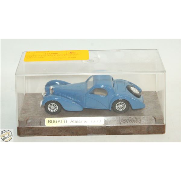 BUGATTI ATALANTE 1939 DIECAST SOLIDO CASE
