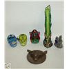 Image 1 : LOT OF VARIOUS DECOR INCLUDES OWL WHISTLE