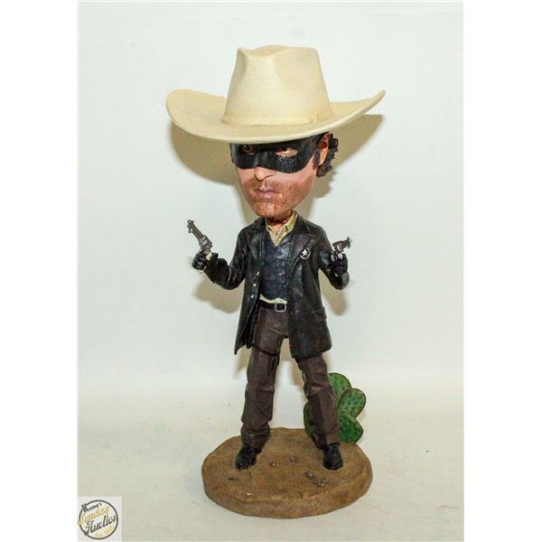 DISNEY THE LONE RANGER BOBBLE HEAD WACKY WOBBLER