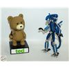 Image 1 : LOT OF ASSORTED FIGURINES INLDUE TED MOVIE NOISE