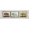 Image 1 : LOT OF 3 CANADA NATIONAL PARK BUFFALO BADGE