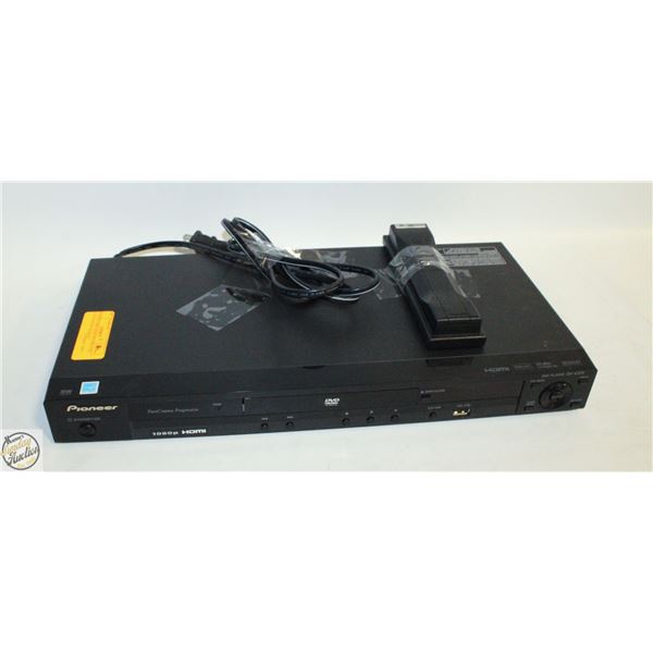 PIONEER 1080P HDMI DVD PLAYER DV-410V WITH REMOTE