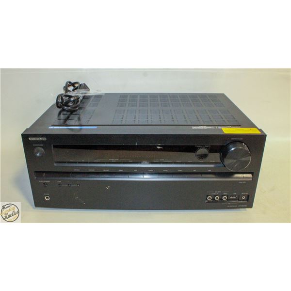 ONKYO AV RECIEVER HT-R690 WITH 5 SPEAKERS