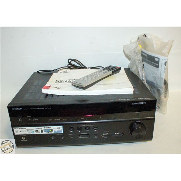 YAMAHA  AV RECEIVER WITH BOX RX-V679 W/ REMOTE &