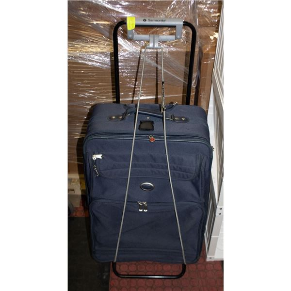 NAVYBLUE ROLLING SUITCASE+MATCHING SMALLER-