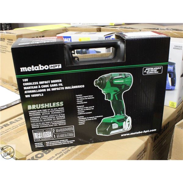 BRAND NEW METABO HPT 18VOLT CORDLESS IMPACT DRIVER