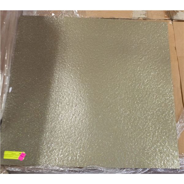 PALLET OF 24" X 24 " VINYL GLUE DOWN FLOORING
