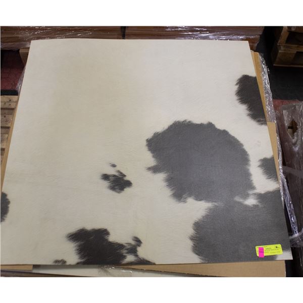 PALLET OF 30" X 30" VINYL GLUE DOWN FLOORING