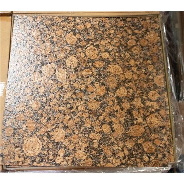 PALLET OF 18" X  18" VINYL GLUE DOWN FLOORING