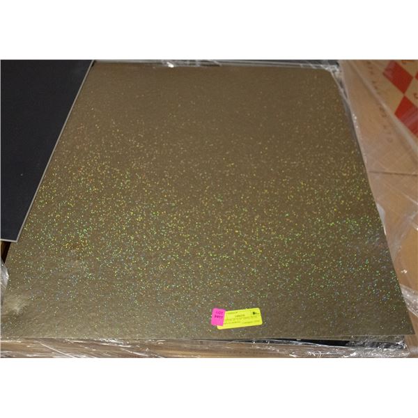 PALLETOF 24" X 24" VINYL GLUE DOWN FLOORING