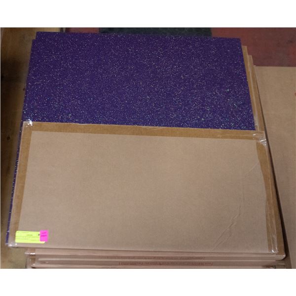 PALLET OF 24" X 24" VINYL GLUE DOWN FLOORING