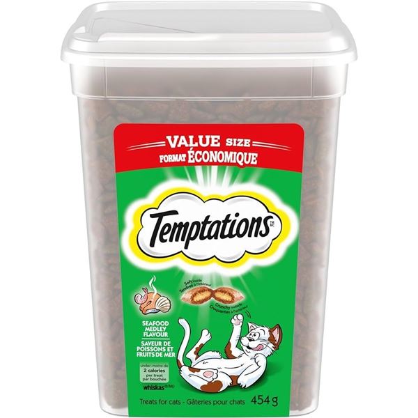 NEW PURINA TEMPTATIONS SEAFOOD MEDLEY 454G