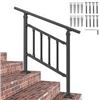 Image 1 : NEW SPACEUP STAIR RAILING METAL MATTE BLACK KIT
