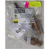 Image 1 : NEW 1/2" BRONZE BALL VALVE 22053 2 PACKS