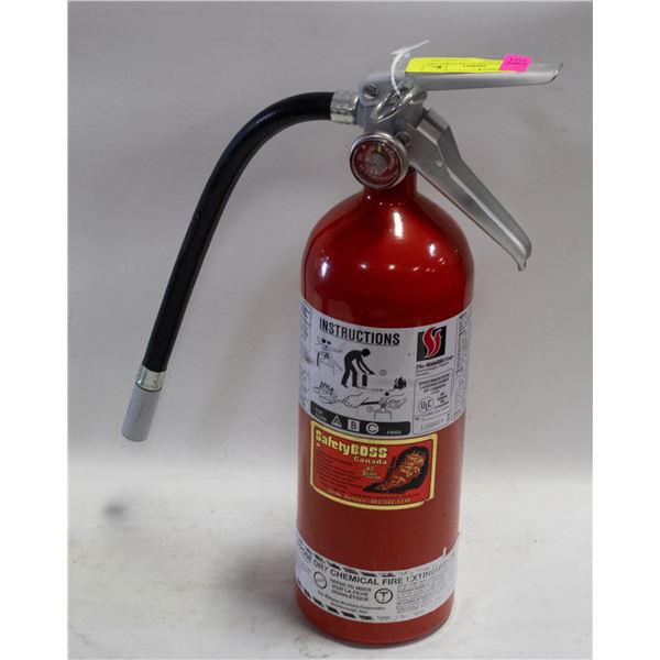 FULLY CHARGED & CERTIFIED FIRE EXTINGUISHER