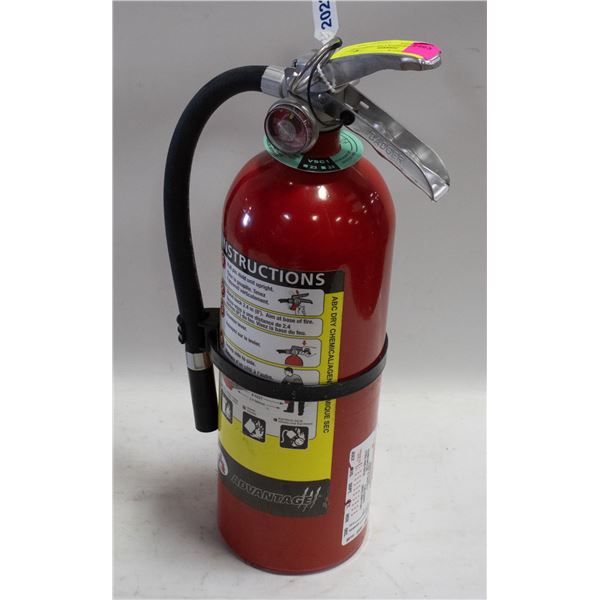 FULLY CHARGED & CERTIFIED FIRE EXTINGUISHER