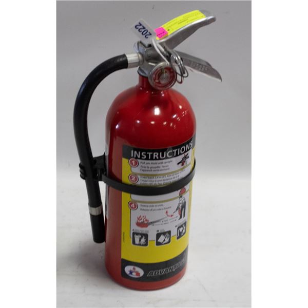 FULLY CHARGED & CERTIFIED FIRE EXTINGUISHER