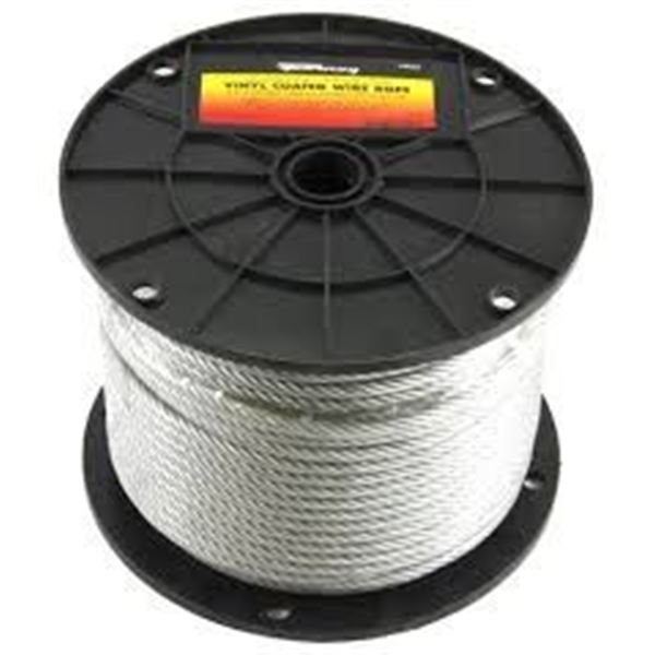 NEW FORNEY WIRE ROPE 250FT AIRCRAFT CABLE